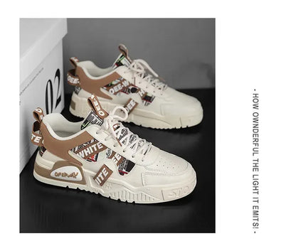 Leder-Sneaker im Casual-Stil, neue Skateboard-Schuhe für Herren, Outdoor-, Lauf- und Sportschuhe, Wanderschuhe, Tennisschuhe, Plateauschuhe, Luxusschuhe