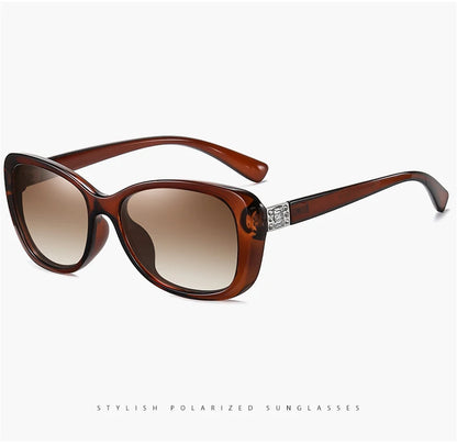 New Luxury Brand Diamond Gradient lens Sunglasses Women Polarized Glasses Driving Anti-glare Sun Glasses oculos de sol feminino