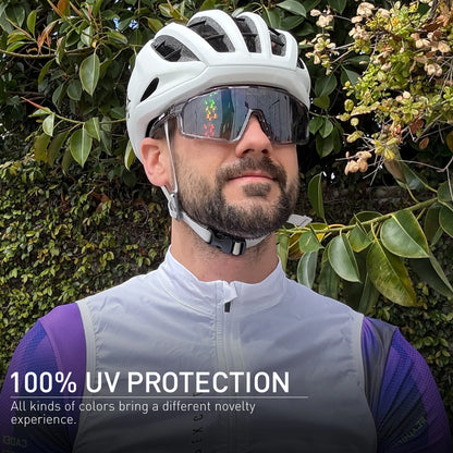 Kapvoe Fashion Sunglasses for Men Cool Cycling Glasses MTB Riding Skating  UV400 Fishing Goggles Man Woman Bike Bicycle Eyewear