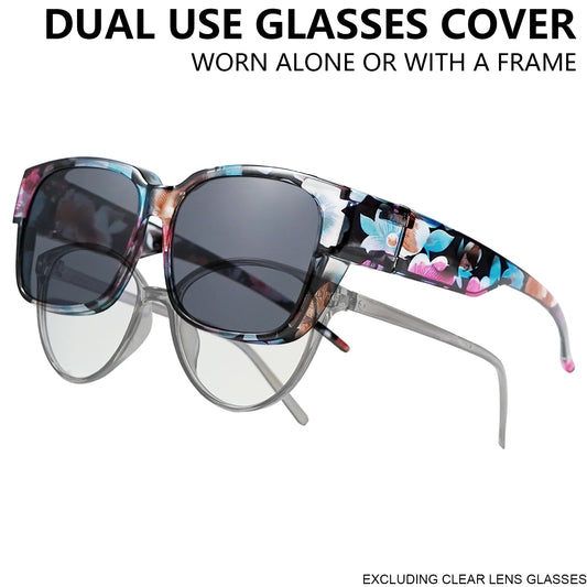 Oversized Square Fashionable Unisex Sunglasses for Casual Wear, Perfect for Photoshoots, Ideal Gift