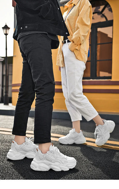 chaussure homme Baskets de luxe pour hommes, chaussures de course respirantes et décontractées, mocassins à la mode