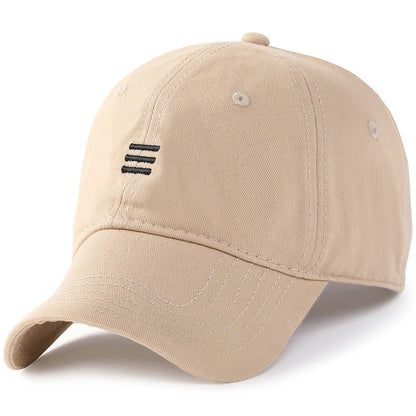 Herr och dam, oversize XXL 100% bomull, stor basebollkeps för stora huvuden 56-63cm(23.5"-25.5"), justerbar enfärgad dad cap