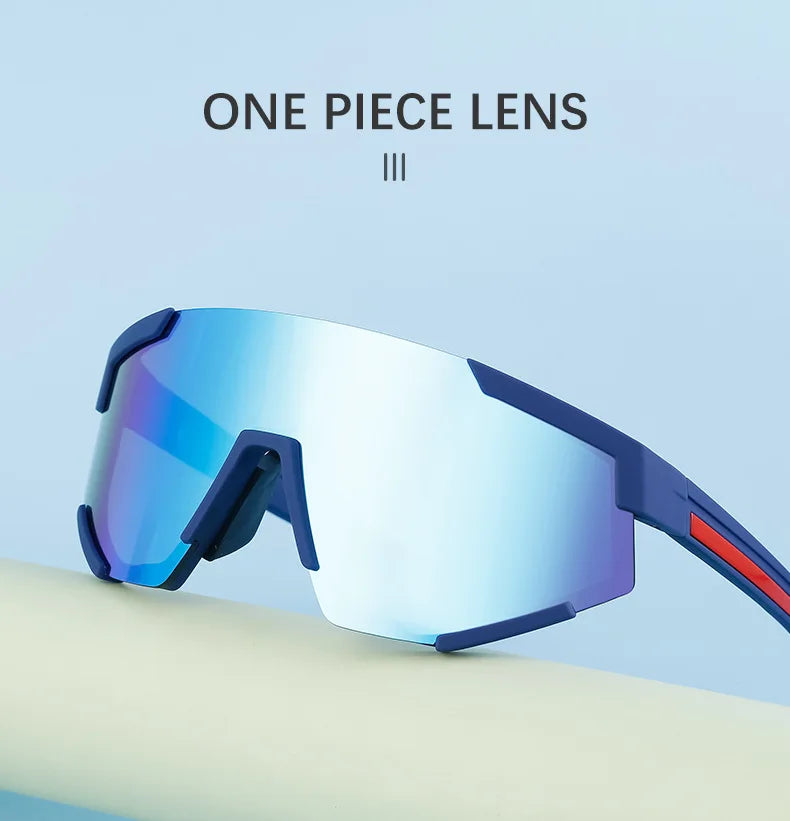 Sports Once-piece Shield Sunglasses Women Men 2026 Luxury Brand Designer Outdoor Cycling Steampunk Sun Glasses For Male Eyewear