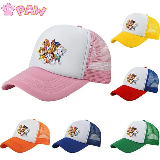 Paw Patrol Baseball Cap Skye Chase Cartoon Anime Pattern Printed Hat Unisex Caps Summer Fashion Sun Hats Birthday Party Gifts
