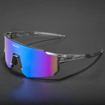 SCVCN Cycling Glasses Bike Sunglasses Men UV400 Eyewear Sports MTB Outdoor Goggles Bicycle Women Sunglasses Multi Color Riding