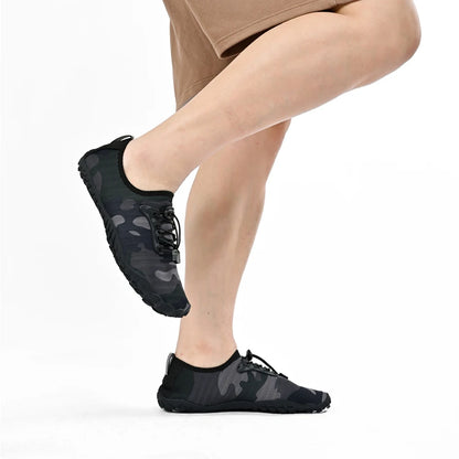 Oiaano Nouvelles chaussures de plage à séchage rapide « Camo » pour homme et femme, sandales aquatiques, baskets aquatiques pour homme, chaussures de sport et de marche