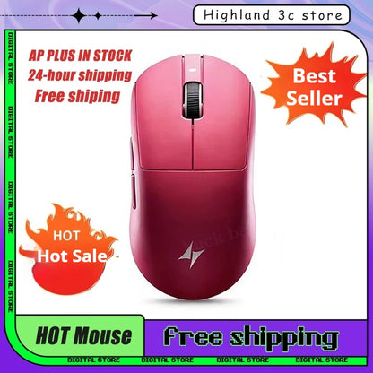 ATK A9 Plus Gaming-Maus kabellos A9/A9 SE/A9 Pro Tri-Mode 8K Gaming-Maus leicht A9 Ultimate E-Sports PC-Geschenk individuell angepasst