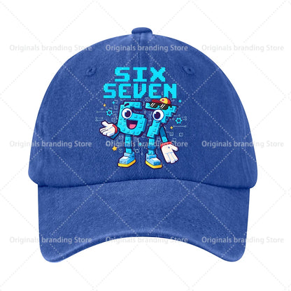 Steal A Brainrot 67 Dětská baseballová čepice Pánská Dámská sluneční čepice Nová čepice pro dospělé Outdoor Sport Sluneční čepice Retro pokrývka hlavy Dárek Horké prodeje