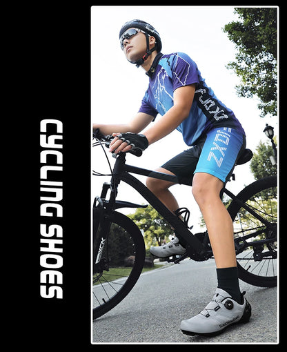 Unisex nieuwe fietsschoenen, professioneel, lichtgewicht, luxe, origineel, racefiets, rubber, MTB, racefiets, modieuze fiets, straat, sport