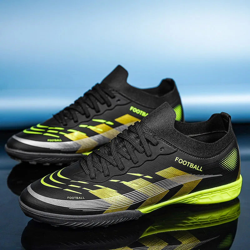 New Men Football Boots Professional Cleats Futsal Match Soccer Shoes Hot Sale TF/FG Unisex Ultralight Sneakers High-quality