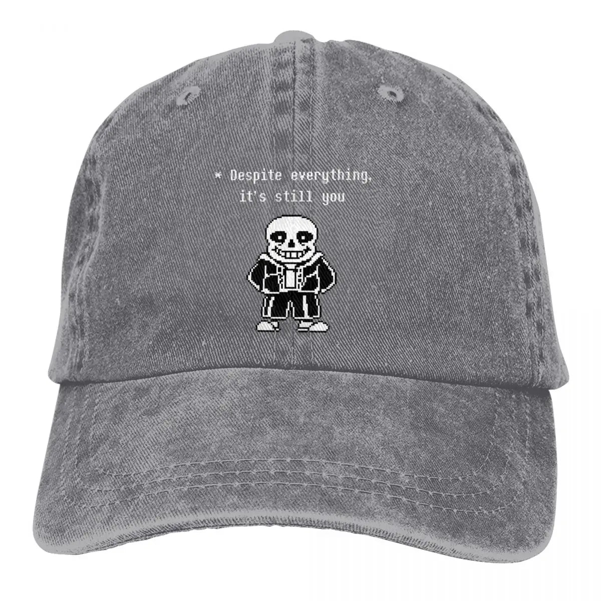 My Favorite People Asgore Undertale Lucky Gift baseballkasketter med skygge – meme-solhatte til mænd og kvinder