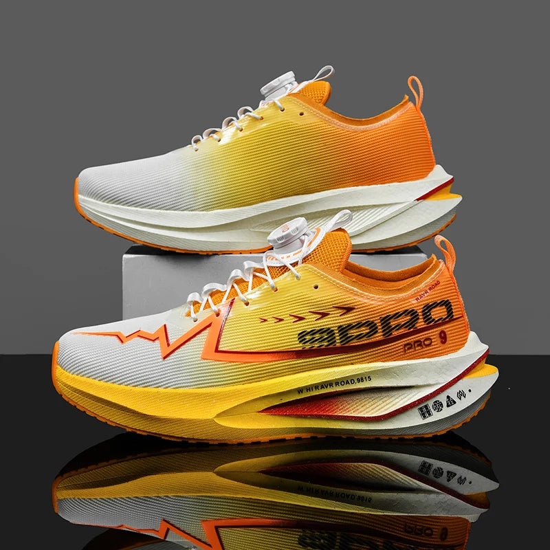 Casual Running Shoes Men Marathon Sports Carbon Board Breathable Lightweight Women's Comfortable Athletic Nonskid Sneakers 2026