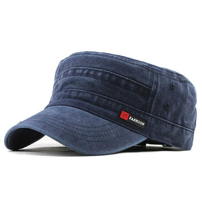 1pc Spring and Autumn Flat Top for Men and Women Soft Top Baseball Caps with FS Label, Outdoor Fishing Sunshade,Daily Use