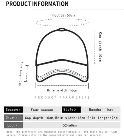 American Style Cruise Printed Anime New Letter Mesh Trucker Caps Sunshade Breathable Baseball Hats Men Women Versatile Fashion