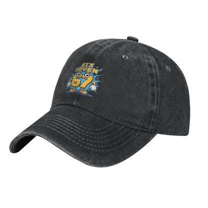 67 Meme Brainrot Six Seven Kids Gaming Gen Alpha Șapcă de baseball casual pentru bărbați, model Trucker, design en gros, șapcă Snapback pentru activități în aer liber
