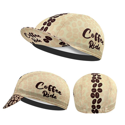 Polyester Quick Dry Cycling Men's Caps Road Bike Sports  Universal Size Summer Cool Cartoon Print