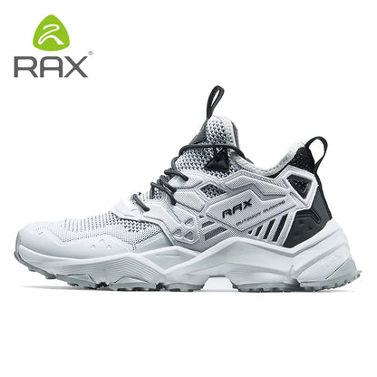 RAX hardloopschoenen voor mannen en vrouwen, outdoorsportschoenen, ademende, lichtgewicht sneakers, bovenwerk van Air Mesh, antislip buitenzool van natuurlijk rubber