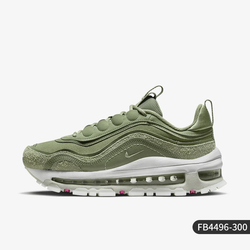 Nike originele Air Max 97 ademende hardloopschoenen voor dames met luchtdemping FB4496-300