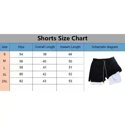 2026 Dragon Ball Printed Double-layered Shorts GOKU American Sporty Comfortable and Fashionable Men's Loose and Breathable Pants