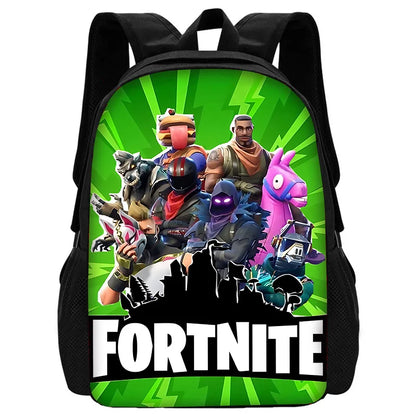 Popular Game FortniteS Child School Backpack With Shoulder Bag Pencil Bags School Bags for Boys Girls Best Gift