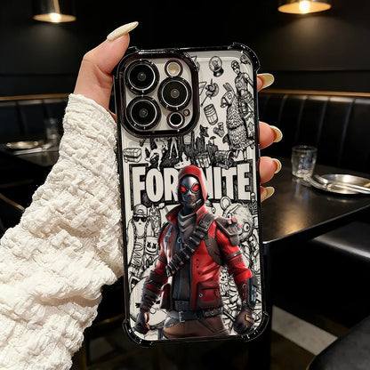 Popular Game FortniteS Plating Phone Case For Samsung A37 A57 A07 A36 A16 A35 A55 A25 A26 A05s A15 A54 A34 A24 A14 A05 A04 4G 5G