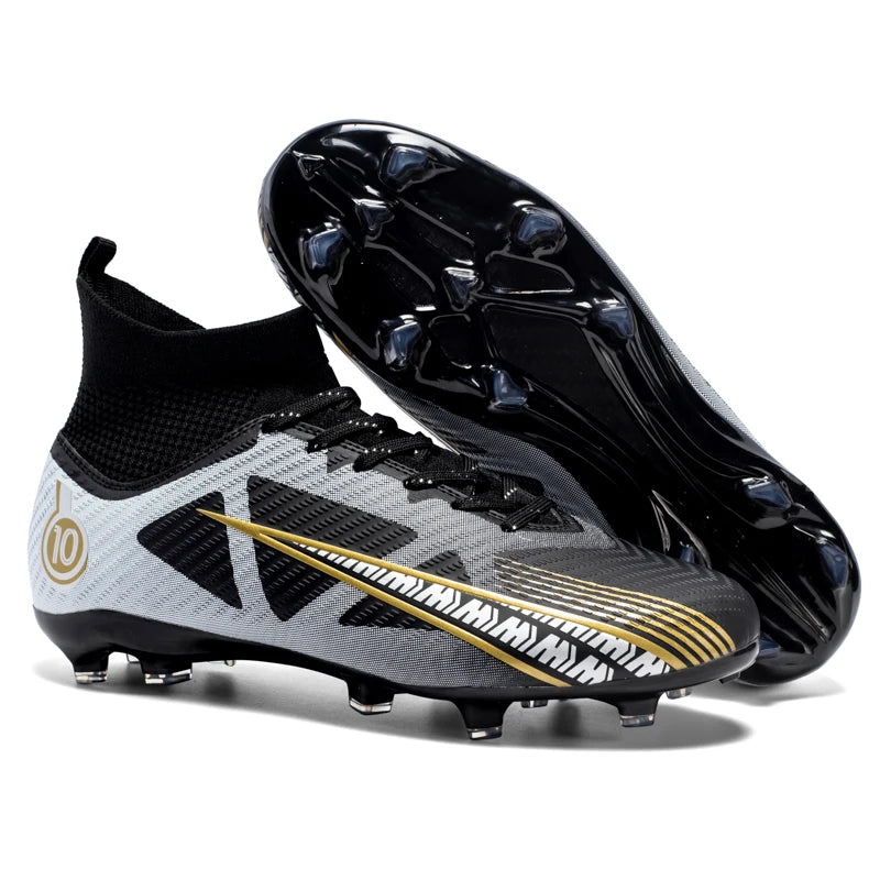 Chaussures de football pour hommes, chaussures de football professionnelles originales résistantes, ultralégères, de qualité supérieure, antidérapantes, rapides