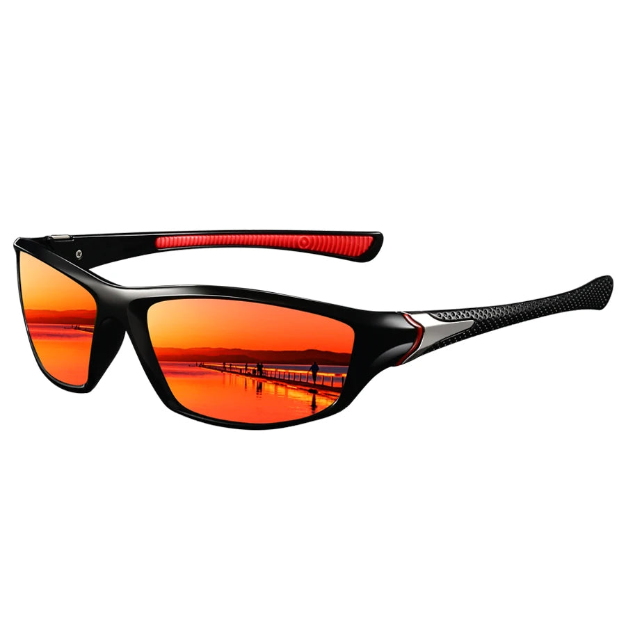 8PCS Fashion Vintage Driving Fishing Cycling  Eyewear Sports Sunglasses Men Women Running Mountaineering Sport Sun Glasses