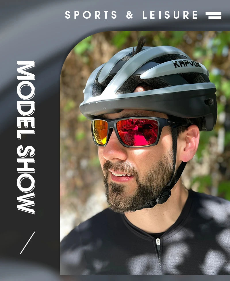 Kapvoe Fishing Sunglasses Polarized Sunglasses for Men Hiking Eyewear UV400 Lens Glasses Glasses HD Lens Outdoor Sunglasses 2026