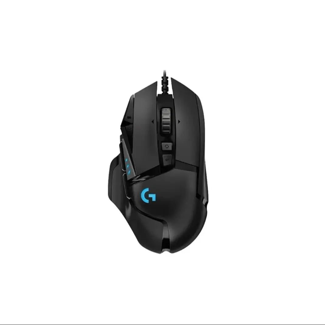 Logitech G502 HERO kabelgebundene Gaming-Maus für E-Sports, mechanische Maus mit RGB-Beleuchtung, Gewichtsanpassung und programmierbaren Battle-Royale-Makros