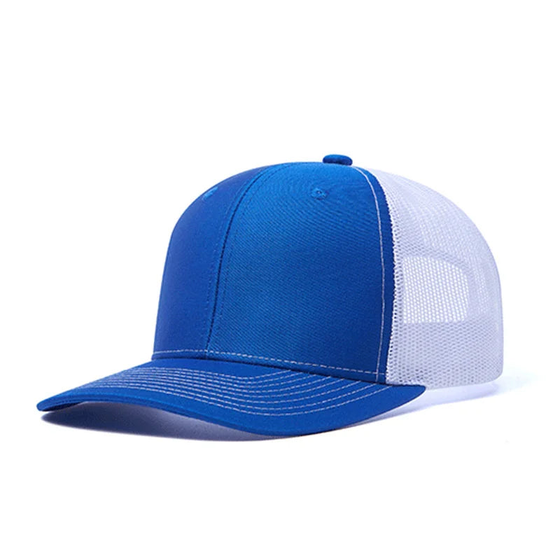 Breathable Mesh Classic Baseball Cap forMem Women Casual Trucker Hat Breathable Adjustable Snapback Unisex Active Sporty Dad Cap