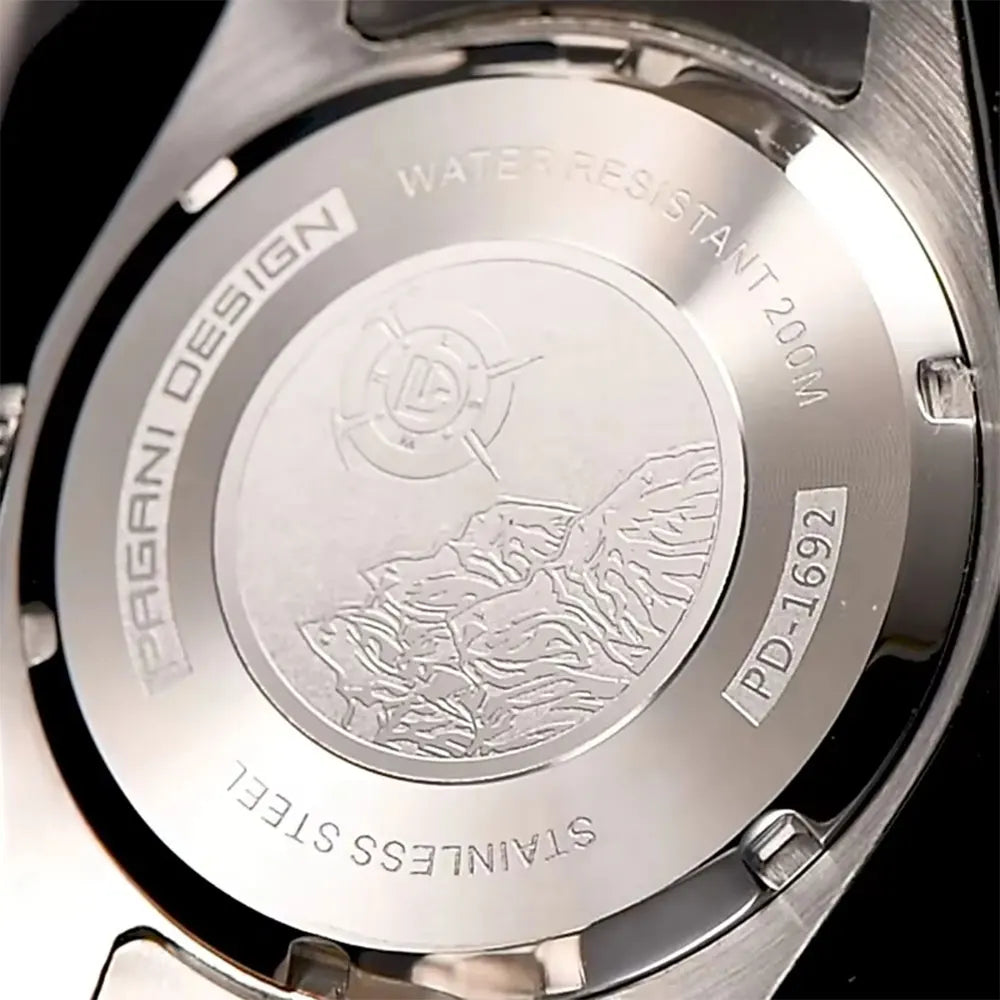 PAGANI DESIGN Top-Marken-Herrenuhr 20bar wasserdicht Mechanische Uhren Klassische Luxus-Automatikuhr für Herren mit Saphirglas