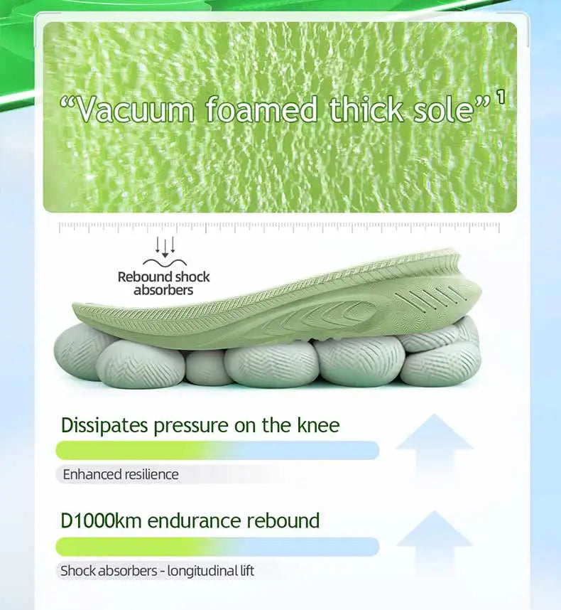 Onemix New Original - Scarpe sportive da running da uomo, ammortizzanti, morbide, leggere, in mesh traspirante, antiscivolo, sneakers con cushioning