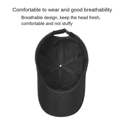 Summer Breathable Mesh Quick Drying Men Women's Baseball Cap Outdoor Sports Travel Fishing Climbing Cycling Runnning Hat