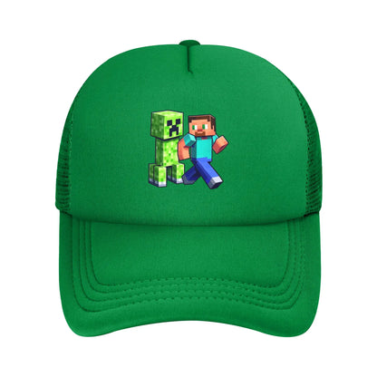 Adult Creepin Creepers Trucker Hat Mesh Baseball Cap Snapback Caps Hats Sun Hat Adjustable Sun Caps Summer