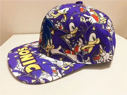 Supersonic Mouse Four Seasons Cap Movable Doll Toy Adjustable Hedgehog Anime Hip-hop Cap Baseball Cap Hat Student Boy Girl Hat