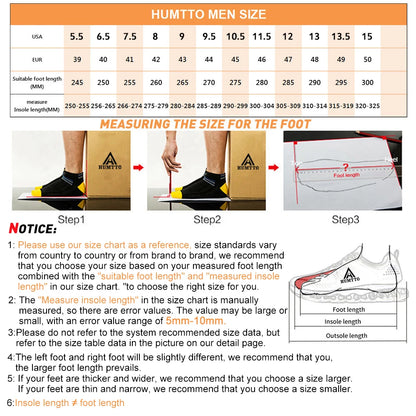 HUMTTO Breathable Walking Shoes for Men Luxury Casual Men's Sneakers Designer Sports Jogging Running Trainers Summer Man Sneaker