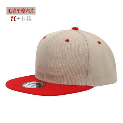 New Hot Sale Cap Plain Snapback Hat High Quality Adult Hip Hop Baseball Cap Men Women Outdoor Leisure Baseball Hat
