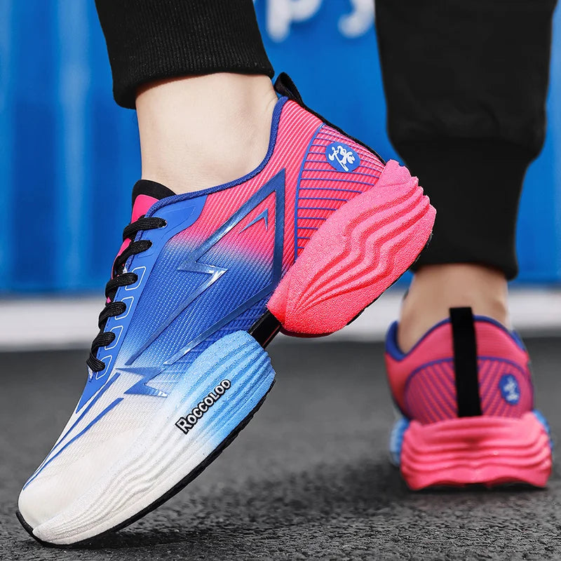 Professionelle Sport-Laufschuhe für Herren und Damen – bequeme Marathon- und Jogging-Trainingsschuhe, stoßdämpfend, hohe Rückfederung, rutschfest, für Rennen geeignet