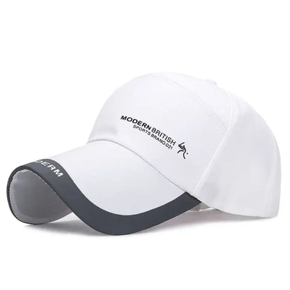 Quick Dry Sports Cap Baseball Cap Solid Color Sun Hat Outdoor Golf Fishing Hats Hat Casual Fashion For Men Women Adjustable