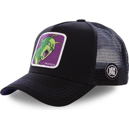 High Quality Dragon Ball Z Styles Anime Son Goku Cotton New Baseball Cap Men Women Hip Hop Dad Adjustable Mesh Hat Trucker Hat