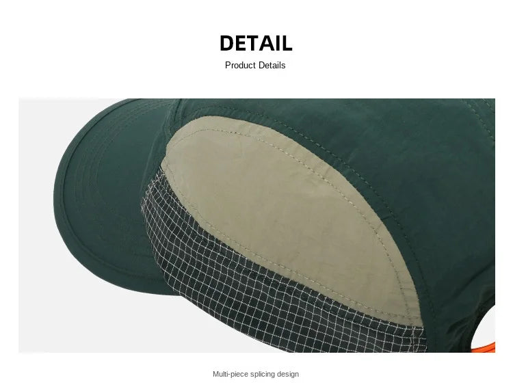 Packable Outdoor Hat Unstructured Design UPF 50+ Sun Protection Sport Hats for Women Men Baseball Caps Lightweight
