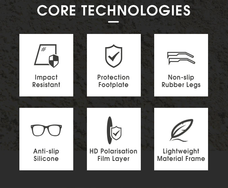 Kapvoe Fishing Sunglasses Polarized Sunglasses for Men Hiking Eyewear UV400 Lens Glasses Glasses HD Lens Outdoor Sunglasses 2026