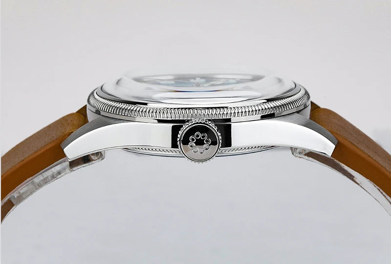 Octopus Kraken 38mm Pilot Watch Retro Stainless Steel PT5000 Movement Automatic Mechanical Wristwatch Luminous Dive Watch Man