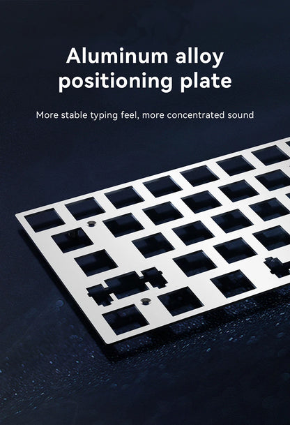 AJAZZ AK680 V2 E-sports Magnetic Switch Keyboard 8K Polling Rate 128K Ultra-high Scan Rate Aluminum Alloy Positioning Plate