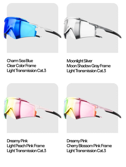 SCVCN Sunglasses for Men New Fashion Cycling Glasses UV400 Lenses Cycling Road Mountain Bike Glasses Women Casual Hiking 2026