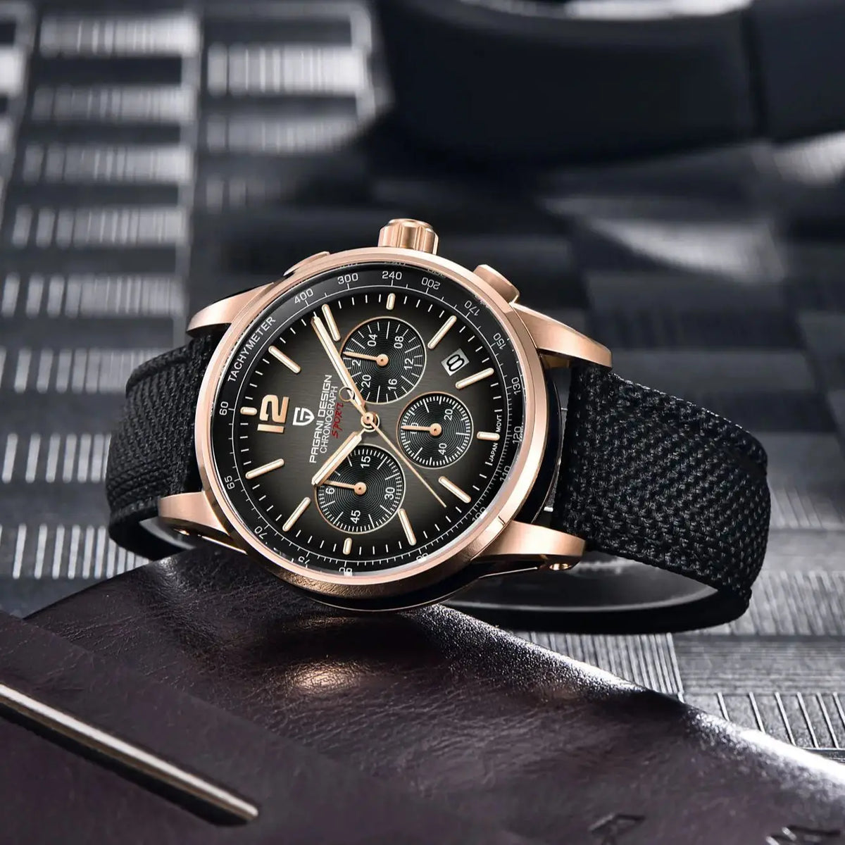 Pagani Design VK63 Fashion Men's Quartz Watches 41MM Top Sapphire Waterproof Sport 10 Bar Watch for men reloj hombre