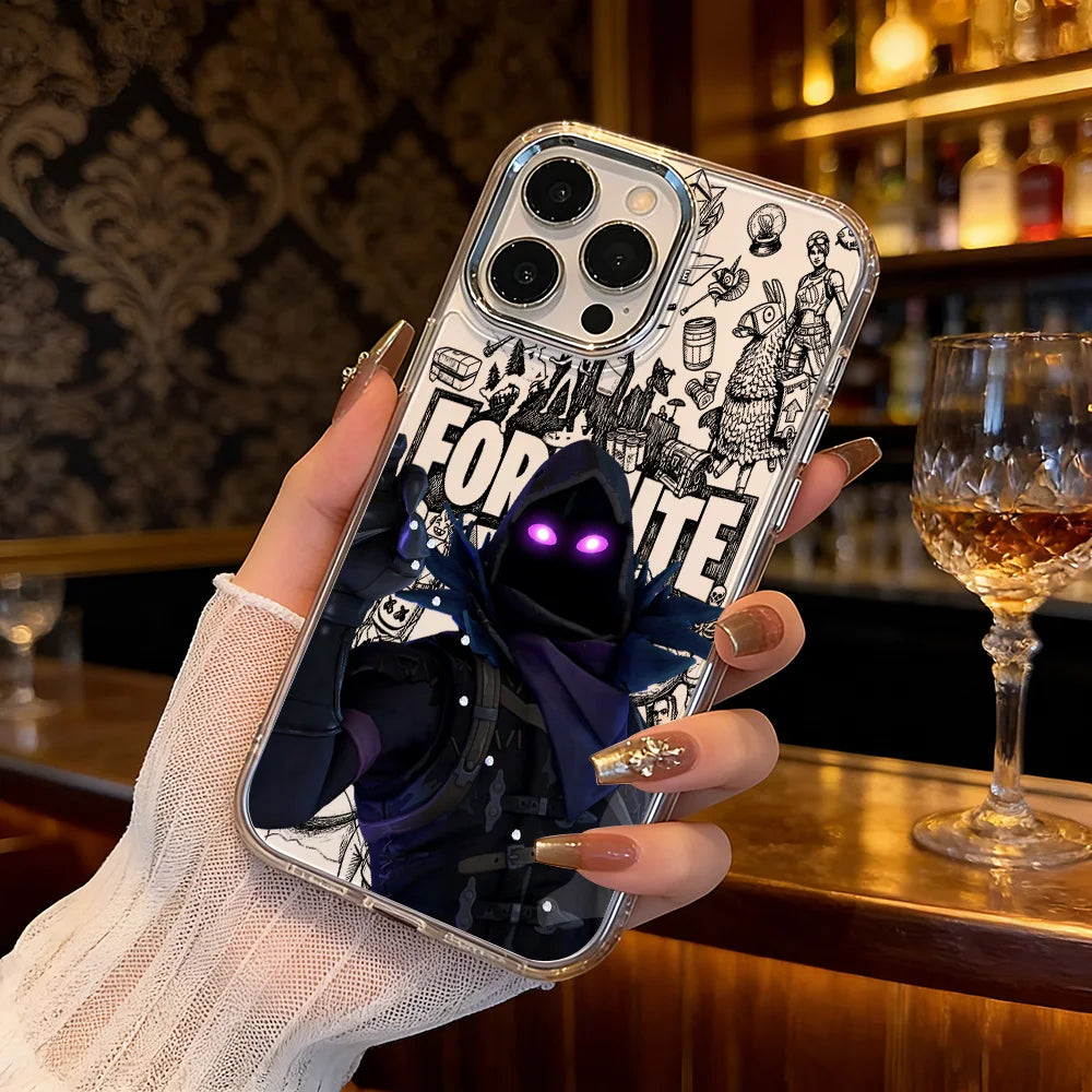 Cartoon Battle Royales Fortnites Phone Case For Xiaomi Mi 15 14T 14 12T 11T 11 Lite Poco M7 X7 X6 F5 F6 X5 X4 GT Pro 4G 5G Cover