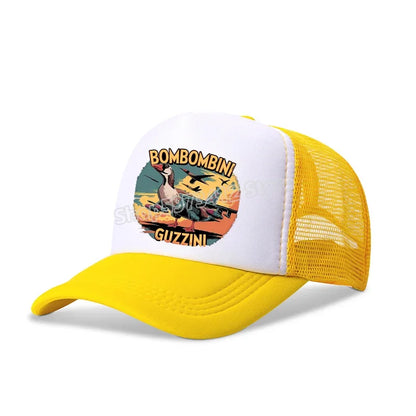 Italian Brainrot Baseball Caps Funny Anime Printed Tung Tungtung Sahur Sunny Hats Summer Adjustable Famliy Headdress Cap Gifts