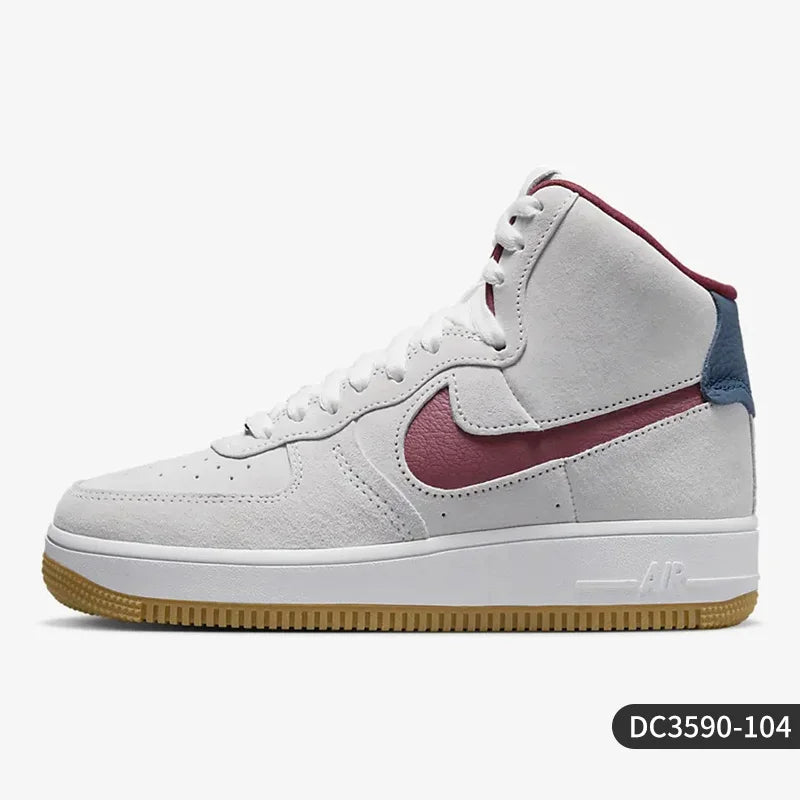 Originální pánské a dámské sportovní pohodlné vysoké tenisky Nike Air Force 1 DC3590-104