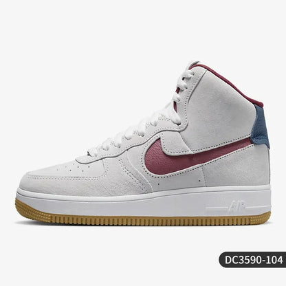 Originální pánské a dámské sportovní pohodlné vysoké tenisky Nike Air Force 1 DC3590-104